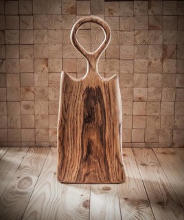 Burned Oak Tree Vintage Wooden Chopping Board