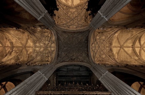 Seville, Cathedral, Vault of the Cathedral, St., Saint, Saint
