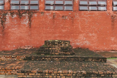 UNESCO World Heritage site, Gautam Buddha's birthplace at Lumbini, Nepal, Asia