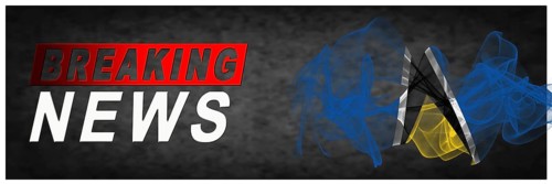 Saint Lucia Breaking News, Smoke Flag Background