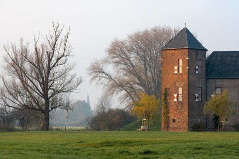 Kranenburg, Zelem Castle, view from the east