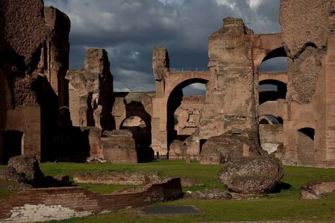 Rome, Caracalla Thermal Baths 32820
