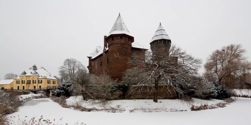 Krefeld, Linn Castle and Jagdschloß outer bailey