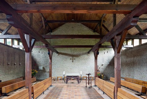 1979 - 1984 Conversion of the barn into a church
