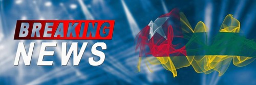 Togo Breaking News, Smoke Flag Background