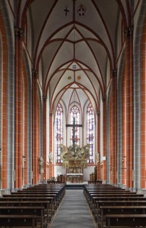 Nave, view to the east, St., Sankt, Saint
