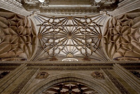 Vault in the easternmost nave bay, St., Sankt, Saint