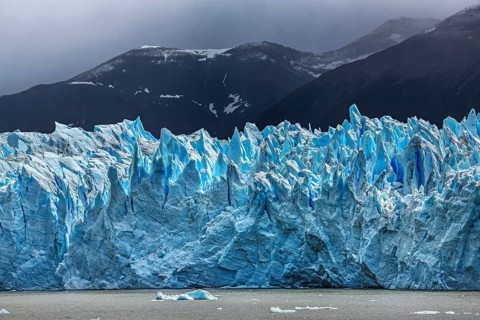 Perito Moreno Glacier, glacier tongue, glacier break, Los Glaciares National Park, Santa Cruz,