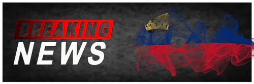 Liechtenstein Breaking News, Smoke Flag Background