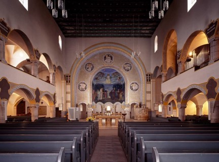 Munich-Schwabing, Church of the Redeemer, built 1900-1901 by Theodor fisherman