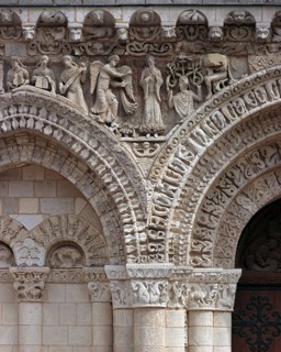 West façade, detail, St., Saint, Saint