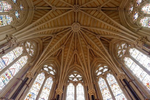 Chapel (Victorian, Victorian), vault in the choir, St., Sankt, Saint