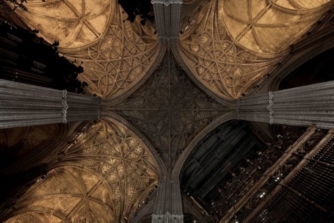 Seville, Cathedral, Vault of the Cathedral, St., Saint, Saint