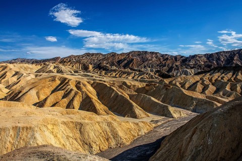 Zabriskie Point, Death Valley National Park, California, USA, North America