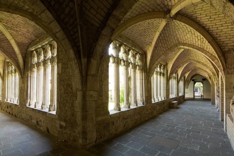 Cloister, west and south wing, St., Sankt, Saint