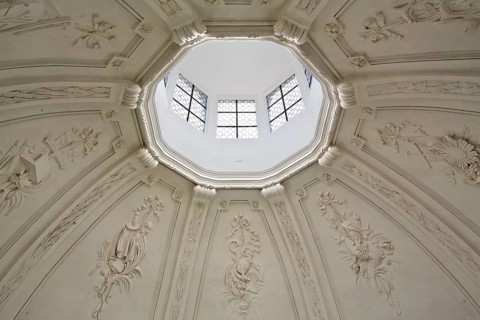Cornelius Chapel, view into the lantern, St., Saint, Saint