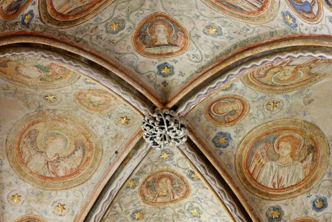 Guardian Angels Chapel (north-east chapel), vault, St., Saint, Saint