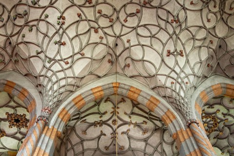 Kötschach, Parish Church of Our Lady (Gailtal Cathedral), vaults in the nave and in the north aisle