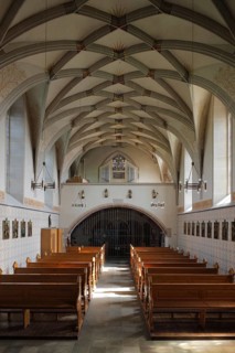 View to the east towards the organ, St., Sankt, Saint