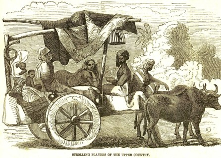 Strolling players of the upper country