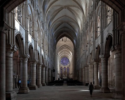 Nave inside facing east, St., Sankt, Saint