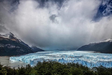Perito Moreno Glacier, glacier tongue, glacier break, Los Glaciares National Park, Santa Cruz,