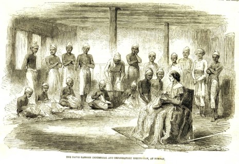 The David Sassoon industrial and reformatory institution, 10th September 1850, Bombay now Mumbai,
