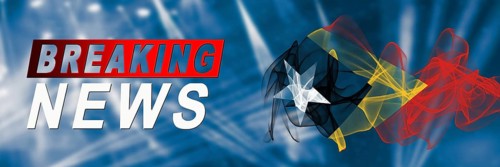 East Timor Breaking News, Smoke Flag Background