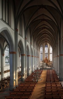 View from the organ loft to the east, St., Sankt, Saint