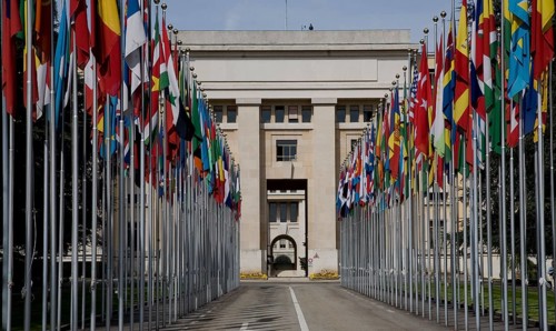 United Nations, Nations Unies, United Nations, southern access road