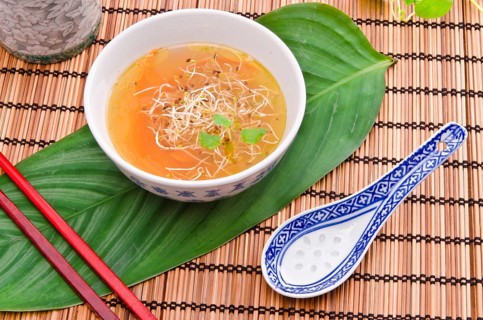 Very light and tasty miso soup