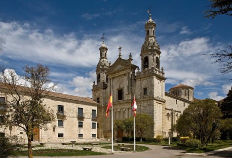 Monastery church from south-west, baroque façade, St., Sankt, Saint