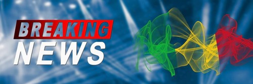 Mali Breaking News, Smoke Flag Background