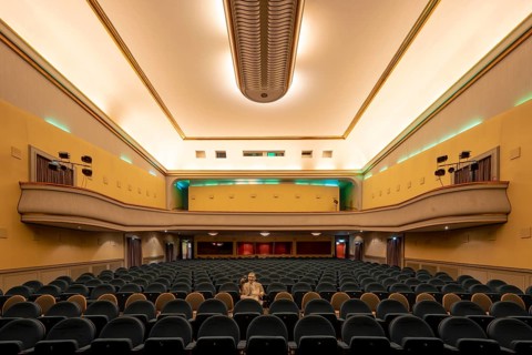 Built 1927-1929 by Hans Poelzig, cinema auditorium