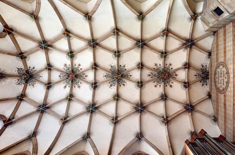Bad Urach, Collegiate Church of St Amandus, St Amandus, vault in the choir