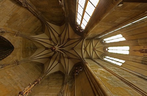 St Catherine's Chapel, view into the vault, St, Saint, Saint