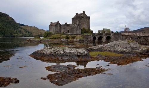 Started by the MacKenzies in the 14th century, renovated from 1912 Exterior view