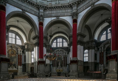 Italy Venice Church of Santa Maria della Salute -483 by Baldassare Longhena posthumously completed