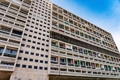 Le Corbusier House, sight, Marseille, France, Europe