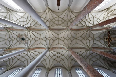 Vault in the nave, St., Sankt, Saint