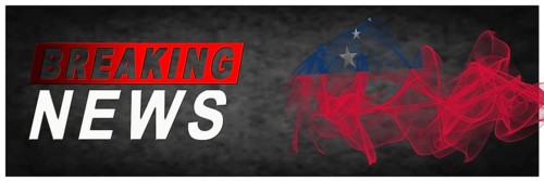 Samoa Breaking News, Smoke Flag Background