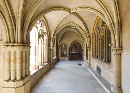 Cloister, west wing, St., Saint, Saint