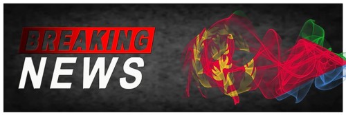 Eritrea Breaking News, Smoke Flag Background