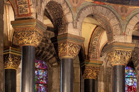 Maastricht, Basilica of Our Lady, Basiliek van Onze-Lieve-Vrouw-Tenhemelopneming, Choir, Romanesque