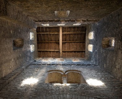 View into the south-west tower, St., Sankt, Saint