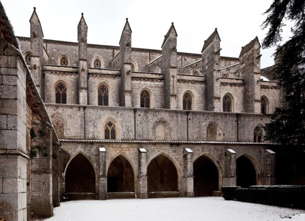 Frankr Saint-Maximin-la-Sainte-Baume Basilica Sainte-Madelaine 60152 North side of the nave seen