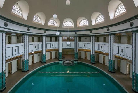 Hall S Schimmelstraße 1 Municipal swimming pool Image no. 1941 Women's swimming pool 1912-15 by