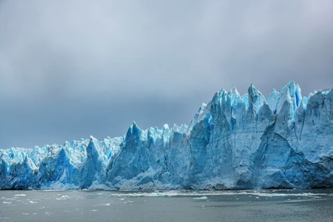 Perito Moreno Glacier, glacier tongue, glacier break, Los Glaciares National Park, Santa Cruz,