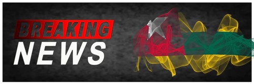 Togo Breaking News, Smoke Flag Background