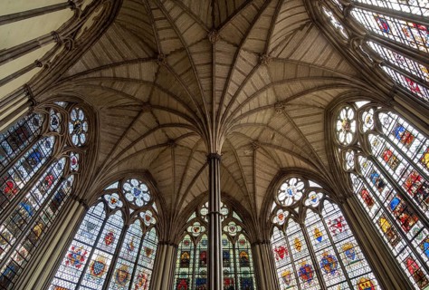 London, Westminster Abbey, Chapter House, Chapter House, Star Vault
